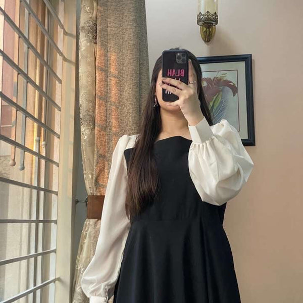 Black & white Long Maxi