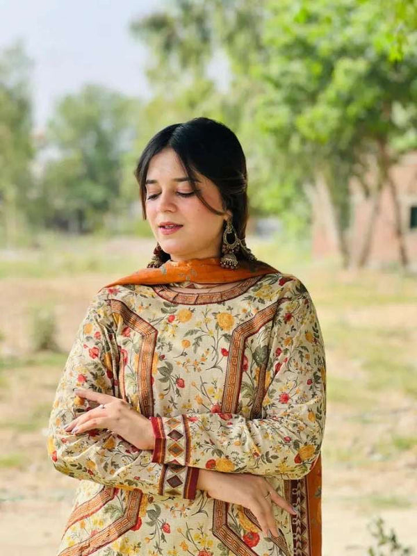 Mehar Lawn 3PC