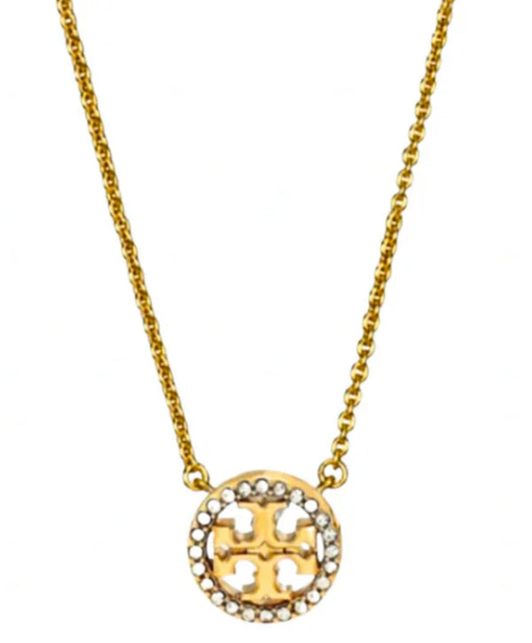 Diamantés Gold pendant