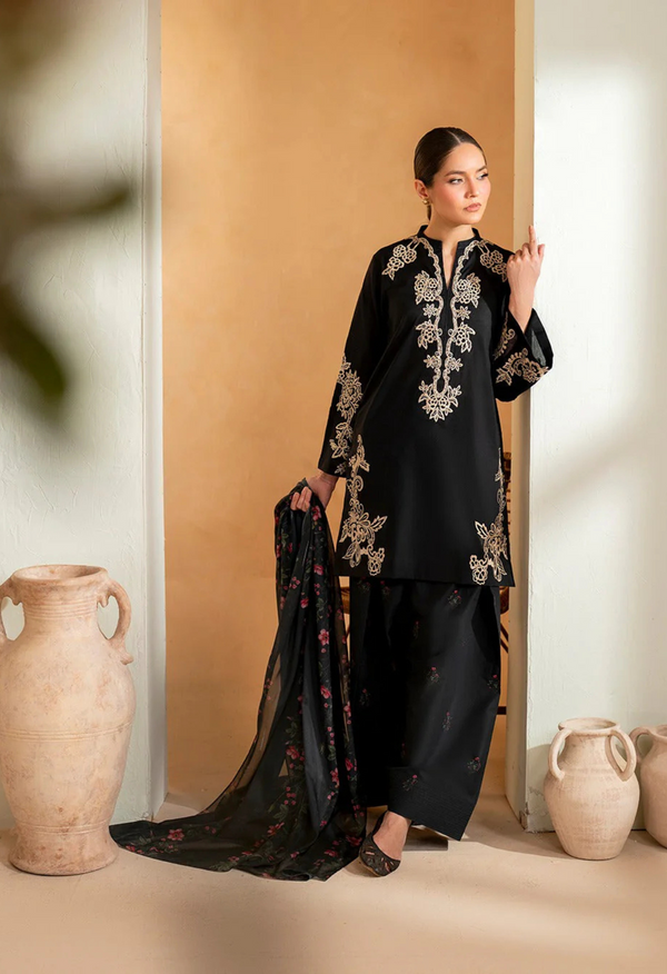 BLACK 3PCS FARSHI