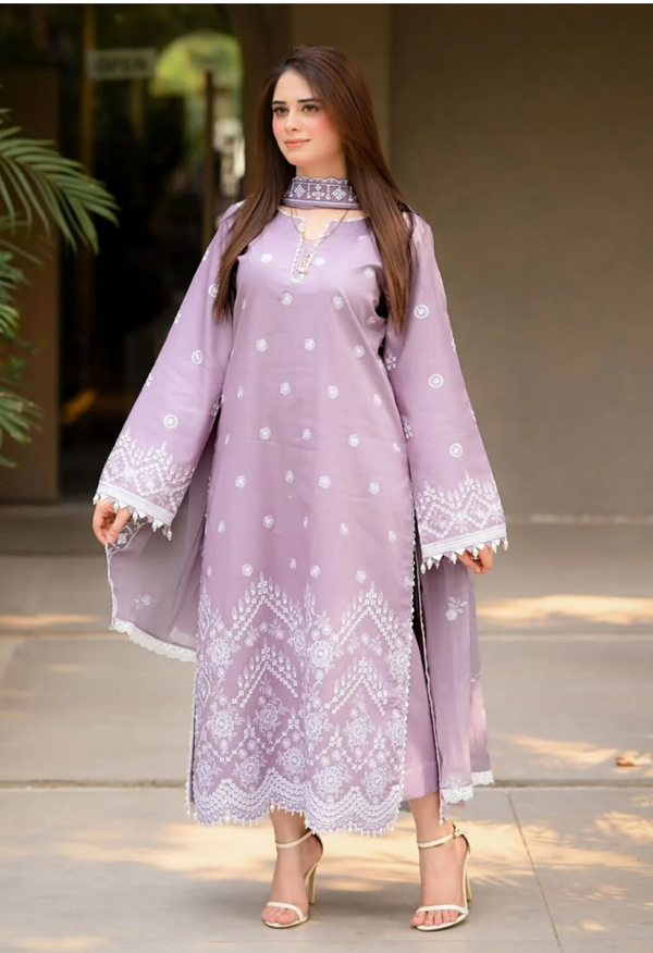 DESIRE EMBROIDERY 3PC