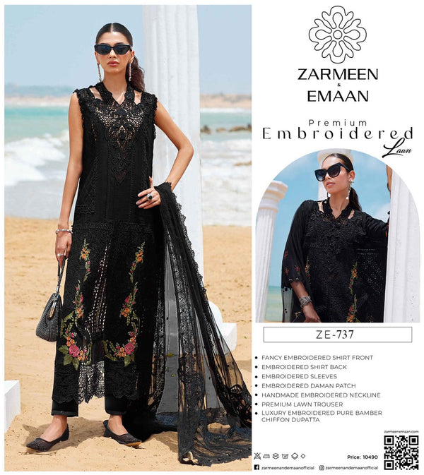 Premium Embroidered Lawn