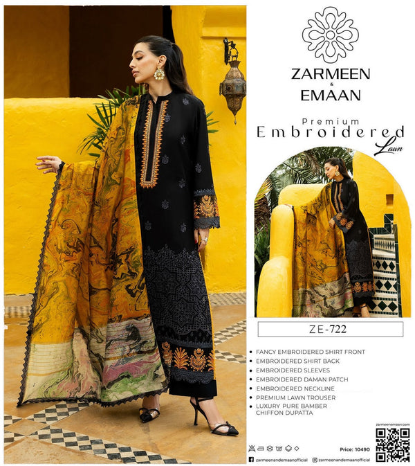 Premium Embroidered Lawn