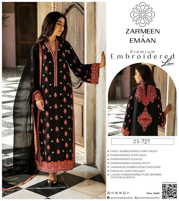 Premium Embroidered Lawn