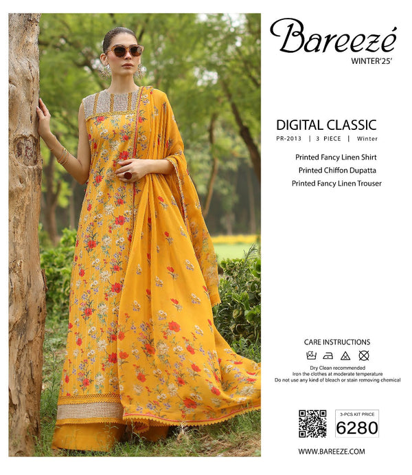 Bareezé Digital Classic 3-Piece Winter Suit