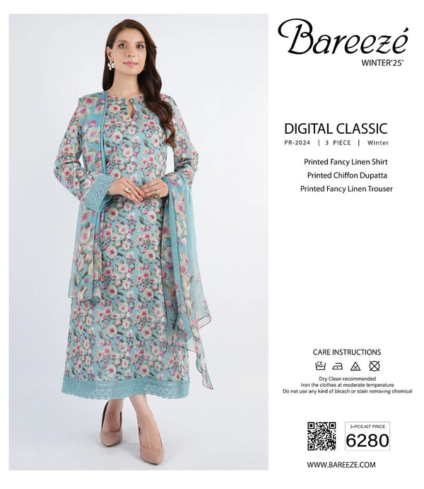 Bareezé Digital Classic 3-Piece Winter Suit